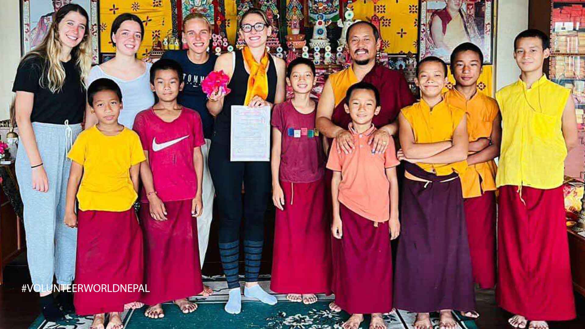 teaching experience in a monastery